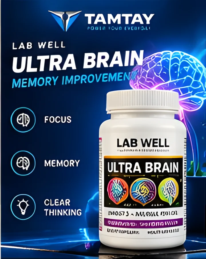 Lab Well Ultra Brain bottle
